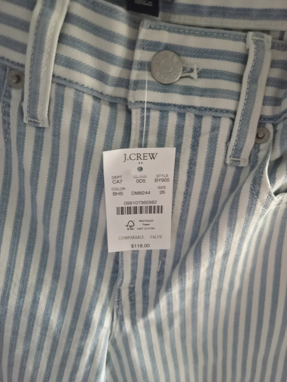 J. Crew crew blue